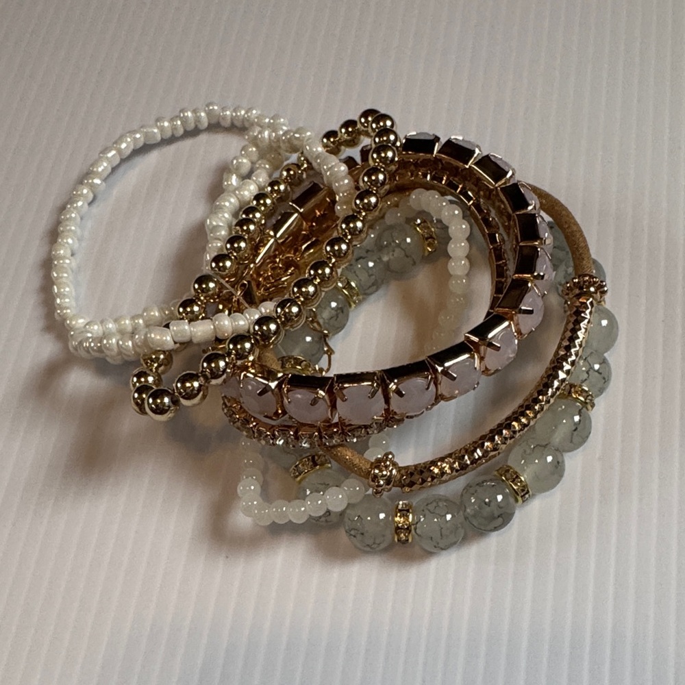 Bundle bracelet set beautiful mix can be worn together or separately